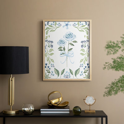 Pretty Framed Print - Solid Wood
