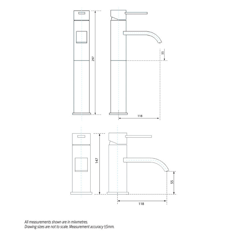 Roessler Freestanding Basin Mixer