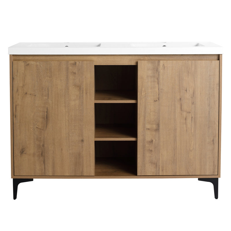 Ensemble de meuble-lavabo autoportant 48 po Modern