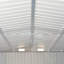 Celentano Galvanised Steel Garden Shed-475208833