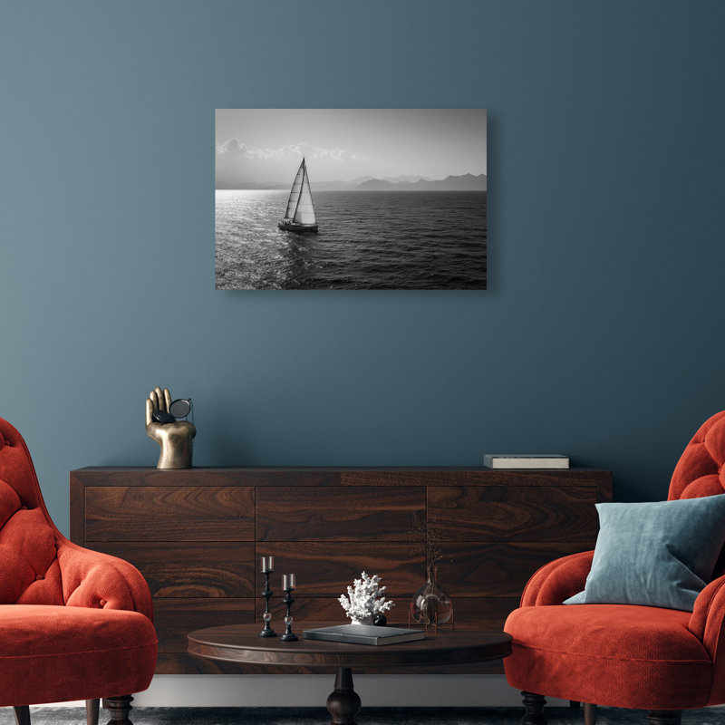 Edge Of Silence Print by Oliver Gal, 10"H x 15"W, Gallery Wrapped