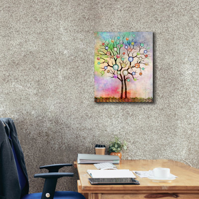 "Dakota Fields" Tree 3 "par Mark Ashkenazi, art mural sur toile