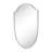 Faus 30'' H X 20'' W Irregular Arched Metal Bathroom Mirror Accent Asymmetrical Mirror for Bathroom Vanity, Dresser, Mantel or Bedroom-1951968016
