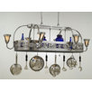 Chandelier pot rack