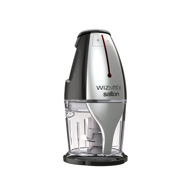 Robot culinaire, hachoir et mélangeur tout-en-un Saliz Wiznmix - noir, Noir