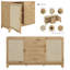 Buffet de 59 po avec rangement Sheridan