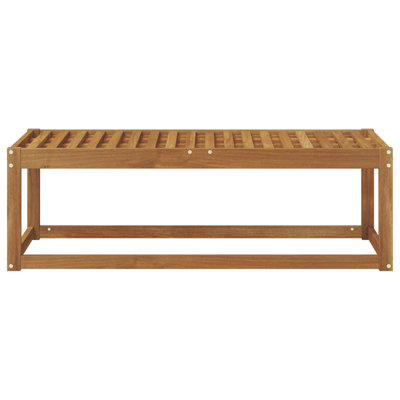 Solid Wood Outdoor Bench