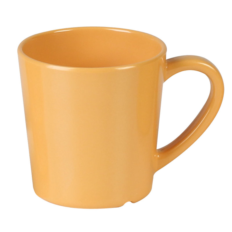Grande tasse en mélamine 7 onces, Jaune