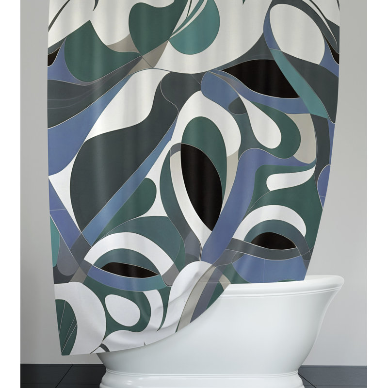 Rideau de douche Claman, H 93 po x l 70 po