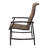 Outdoor Stacking Dining Armchair with Cushions