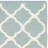 Rodgers Hand Woven Flat Weave Banana Silk/Wool/Cotton Geometric Rug in Ivory/Blue-310526137