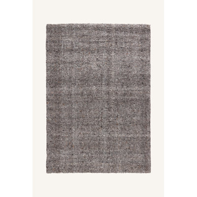 Abir Hand Woven Wool Grey Rug