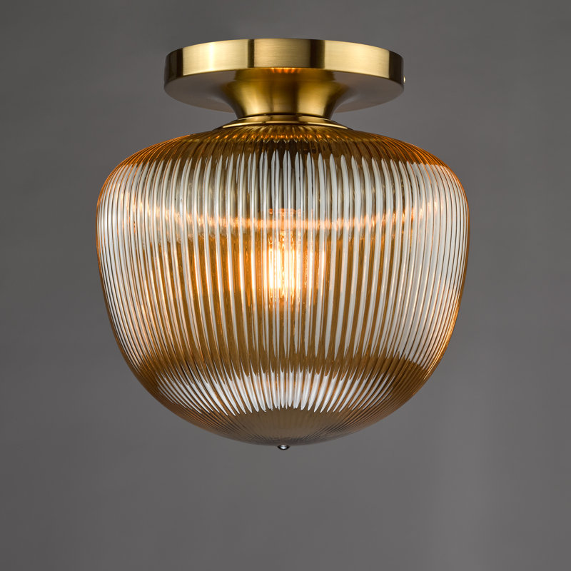 Flush Mount, Brushed Bronze