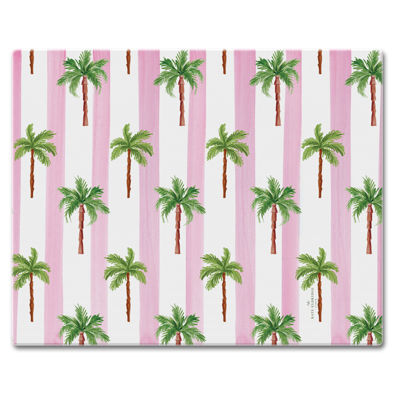 Planche à découper en verre trempé Palm Beach 12 po x 15 po