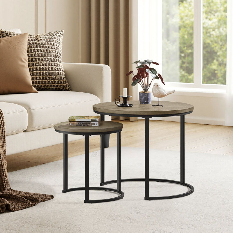 Table basse gigogne Parkgate, Gris
