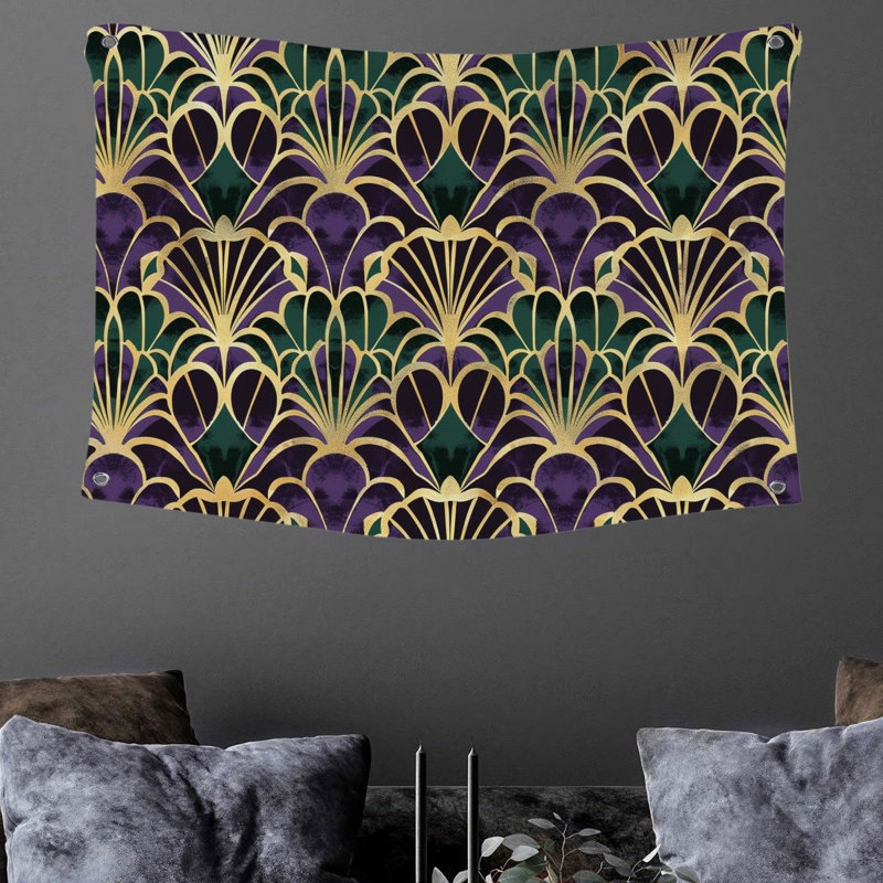 Tapisserie en microfibre, H 88 po x l 104 po