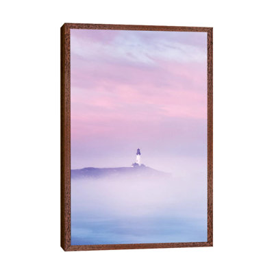 Lighthouse Sunrise 1 Piece Wall Art on Canvas