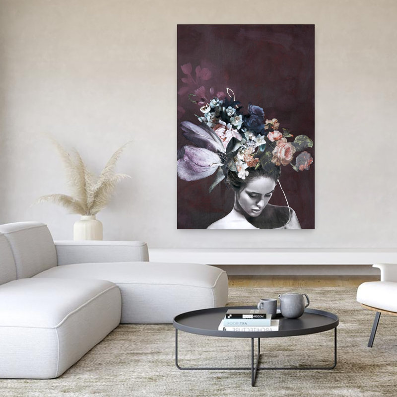 Haute couture 5 art urbain contemporain, H 60 po x l 40 po