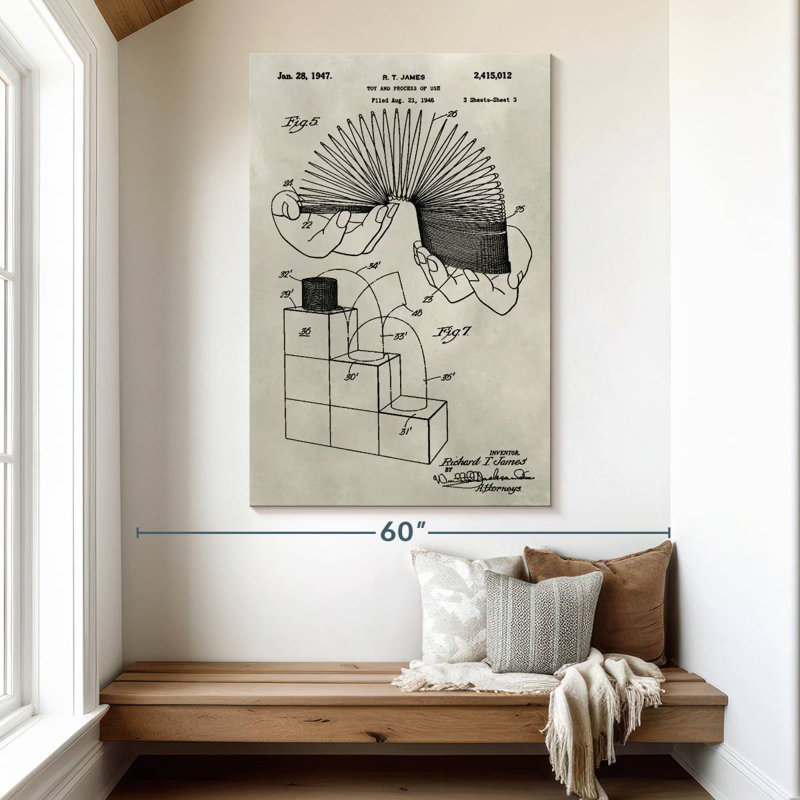 Laelle - Slinky, 51" H x 34" W
