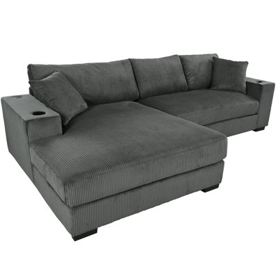 2 - Piece Upholstered Sectional by Latitude Run