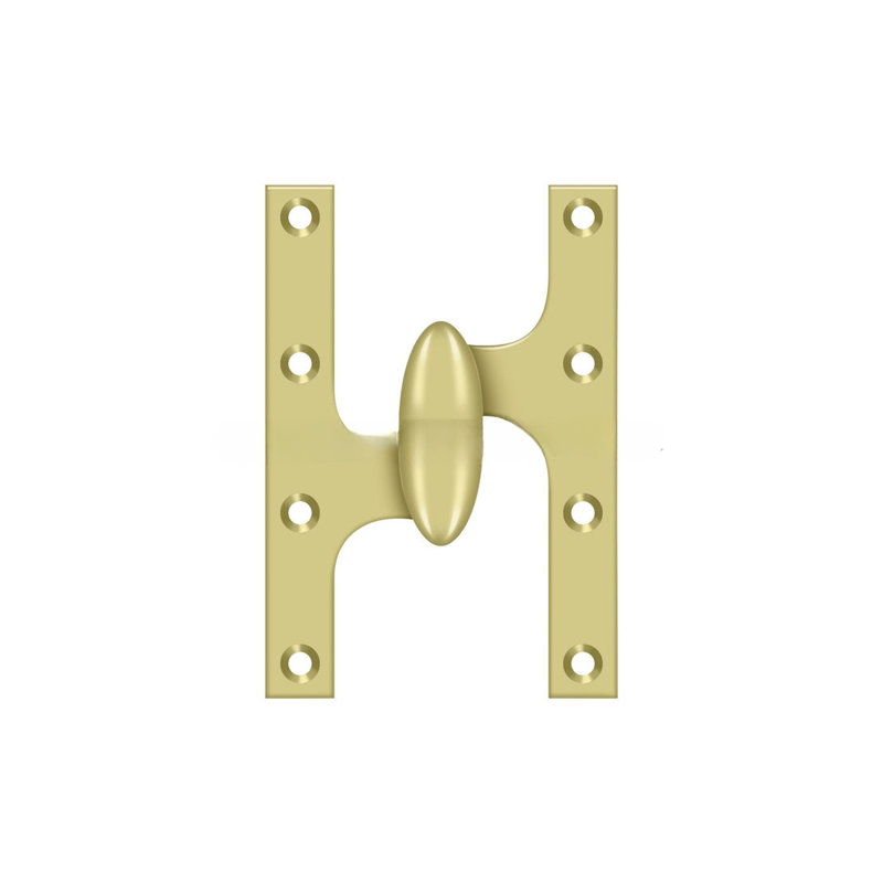 Hinge, Polished Chrome, Left Hand