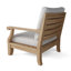 Riviera Outdoor Teak One Arm Lounge Chair