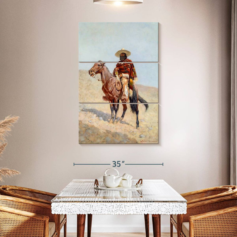 Lelar A Mexican Vaquero 1890, 50" H x 32" W