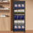 5-Layer  Metal Free Standing Magazine Rack