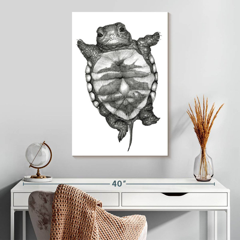 Brampt Little Turtle, 30" H x 20" W