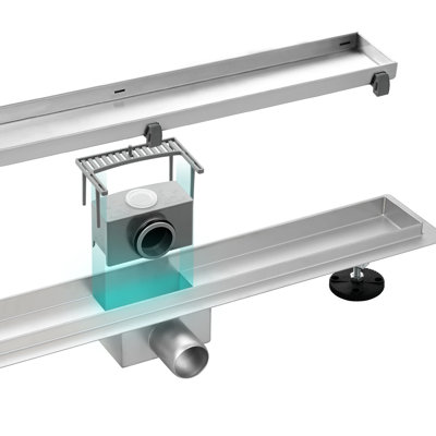 7.7cm Shower Channel Waste