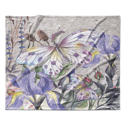 ButterFlower Polyester Comforter