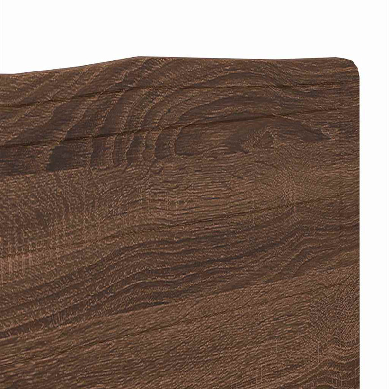 Headboard, California King, Brown Oak