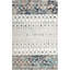 Tapis abstrait en polypropylène tissé à la machine Briehn en ivoire / gris / bleu-1790949958