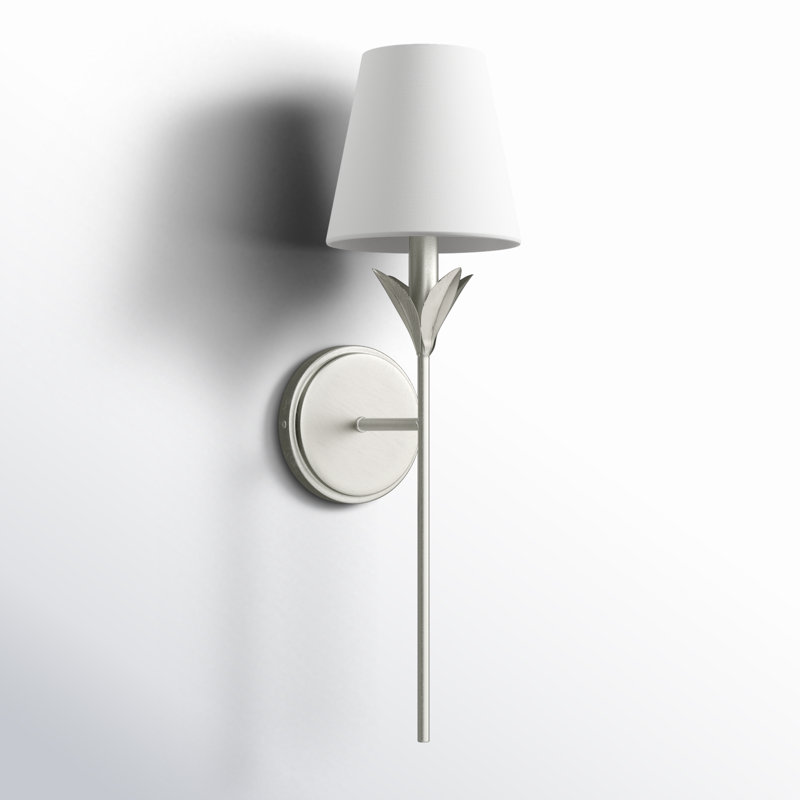 Margo Wrought Iron Wallchiere, Antique Silver