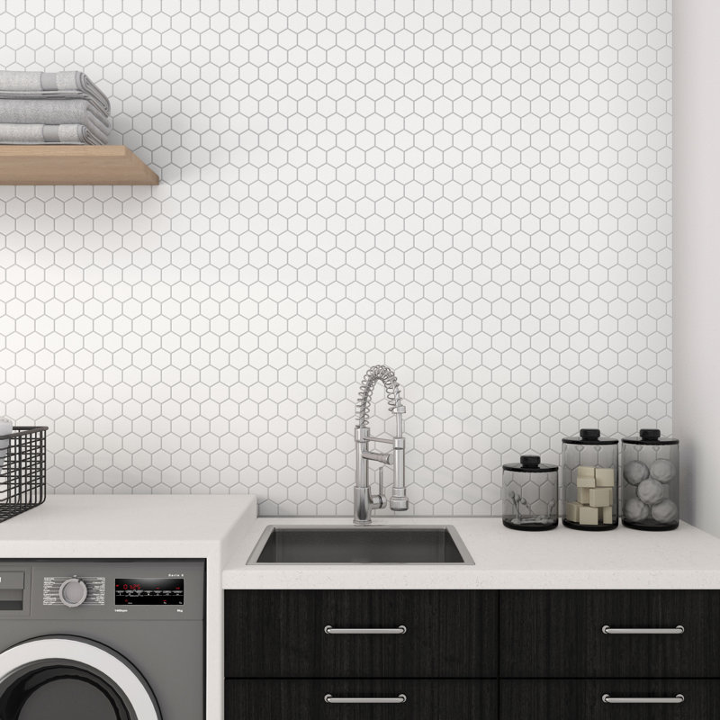 10" x 12" Honeycomb Mosaic Tile