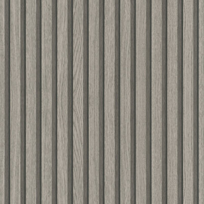 Ninti Industrial Effects Stripe Wood Panel Wallpaper Roll 10.05cm x 53cm