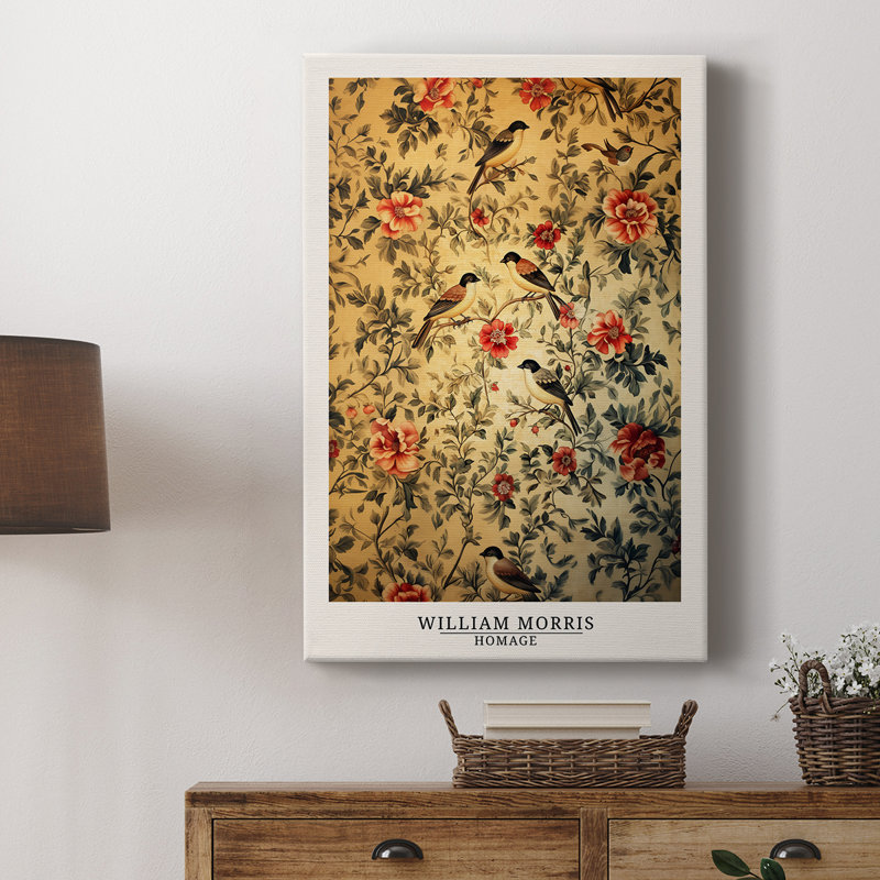 Wm morris série CCXIX - galerie sur mesure, H 12 po x l 8 po