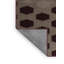 Tapis brun à carreaux lavable à la machine-1836242423