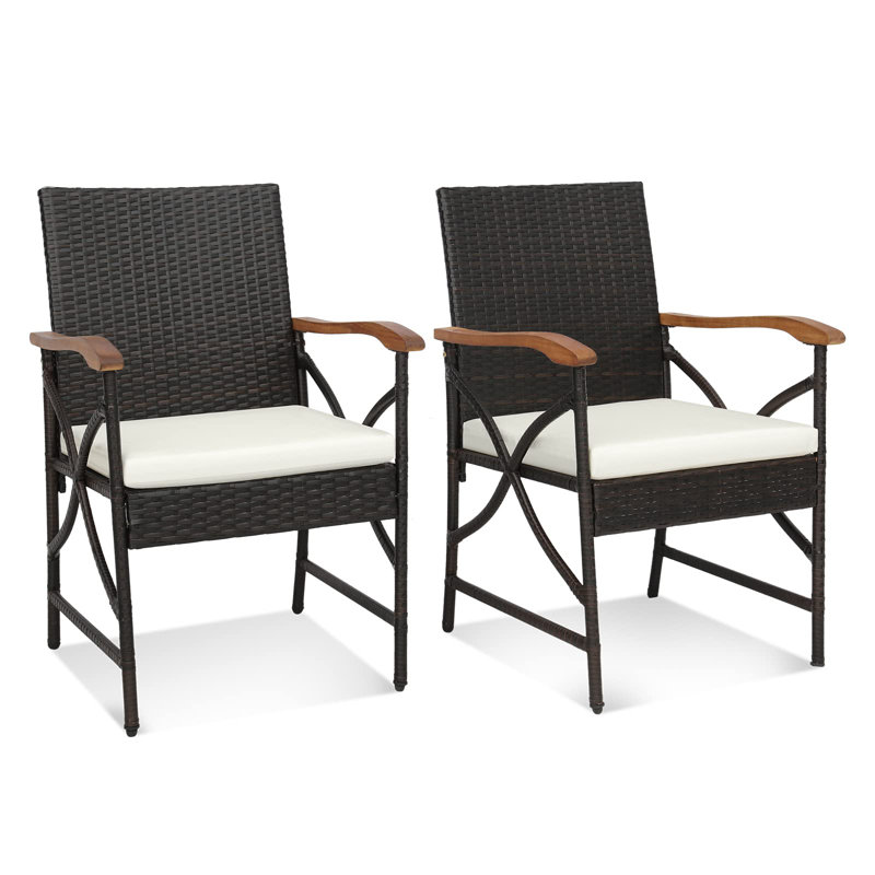 Buncombe Patio Dining Armchair with Cushion