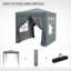 Sherell 2m x 2m Steel Party Tent