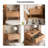 23.62"All-Solid Wood Mini Bay Window Vanity
