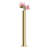18" Gold Stainless Steel Reflective Pipe Vase-108344797-108344798