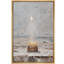 Radiant Star Above Manger Neutral Modern Christmas Nativity Art Framed Canvas Master Bedroom Wall Art Work Print-450664196-450664219