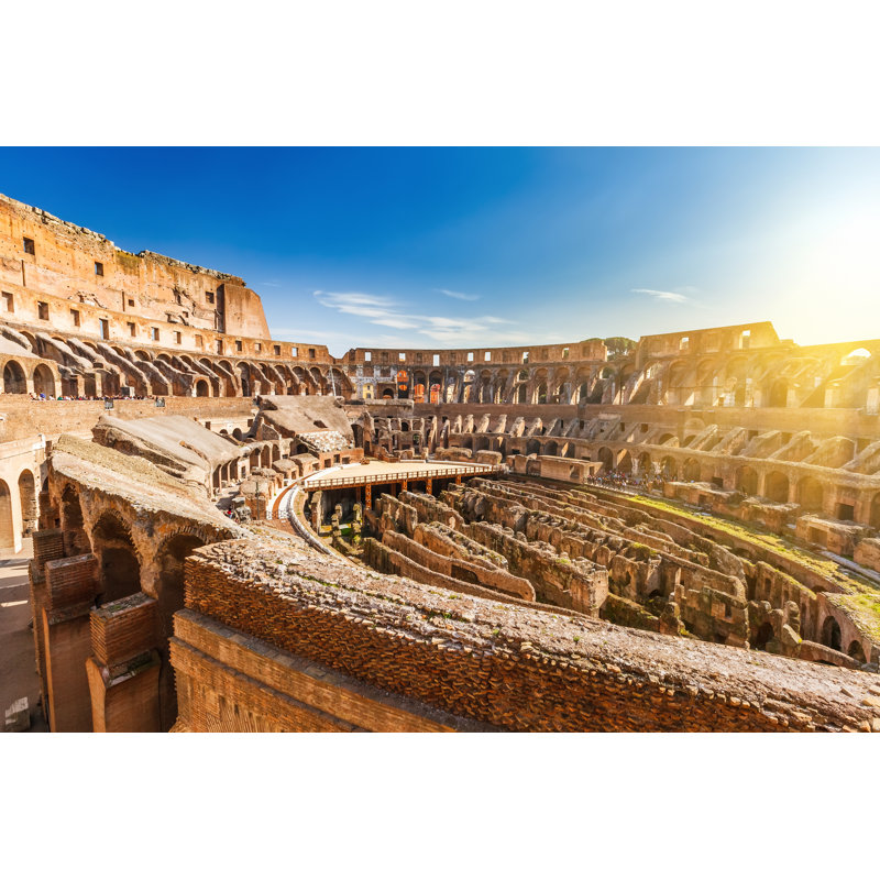 Coliseum In Rome by Sborisov - Wrapped Canvas Print, 61cm H x 91cm W