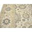 Tapis oriental en laine Oushak Chobi fait à la main 9 x 18