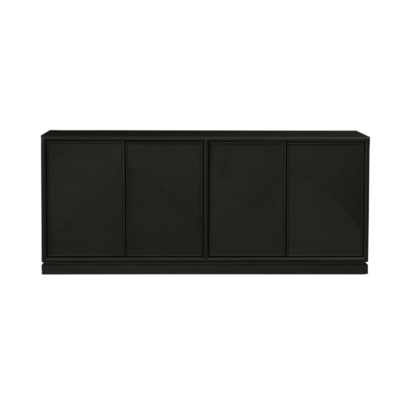 Izaha Accent Console, Dark Brown