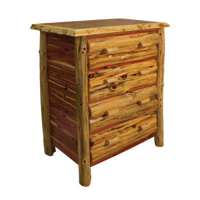 Delmar Solid Wood 36'' W 4 - Drawer Dresser