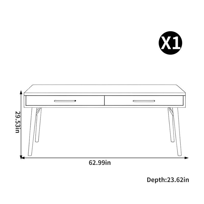 Grannis, 29.53" H x 62.99" W x 23.62" D