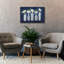 Toile murale épique «Daisies In A Row» par Mollie B., 40 po x 26 po-1530427041