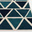 Tapis intérieur / extérieur bleu Laurinda-22100749